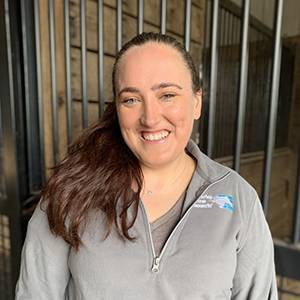 Research coordinator Ashlee Hauss