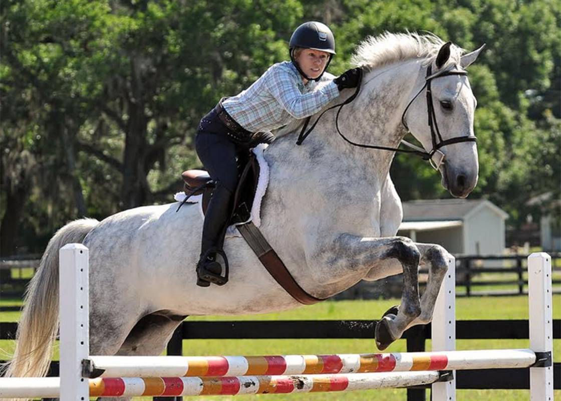 Hunter trainer Angie Chovnick